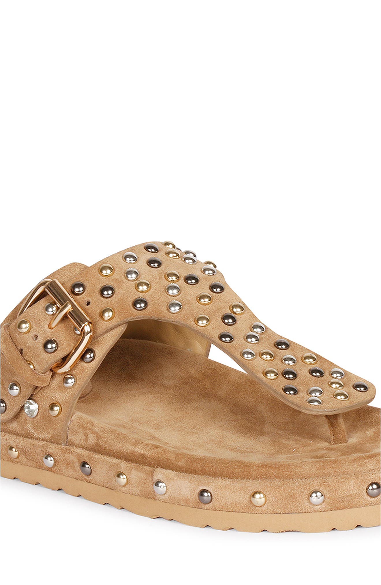 Boston Slide Sandal, Alternate, color, TAUPE
