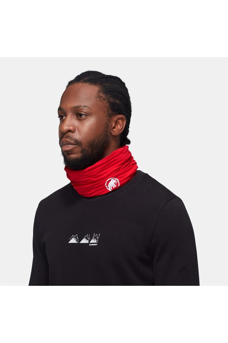 Taiss Light Neck Gaiter, Alternate, color, Mammut Red