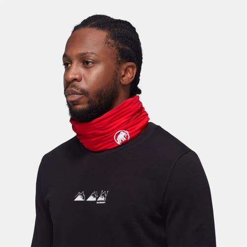 Mammut Taiss Light Neck Gaiter In Red