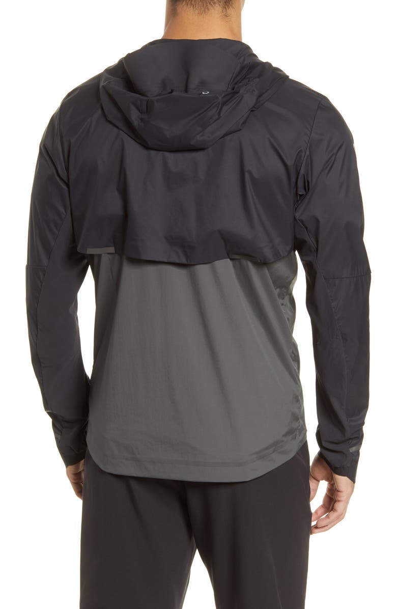 On Weather Water Repellent Hooded Jacket - Men, Alternate, color, 