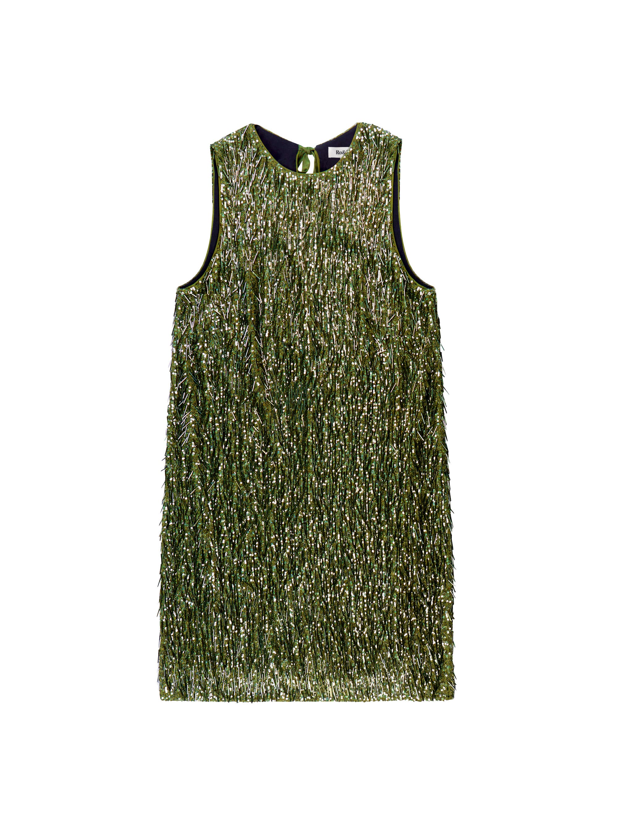 Nina Drop Sequin Shift Dress - image 2