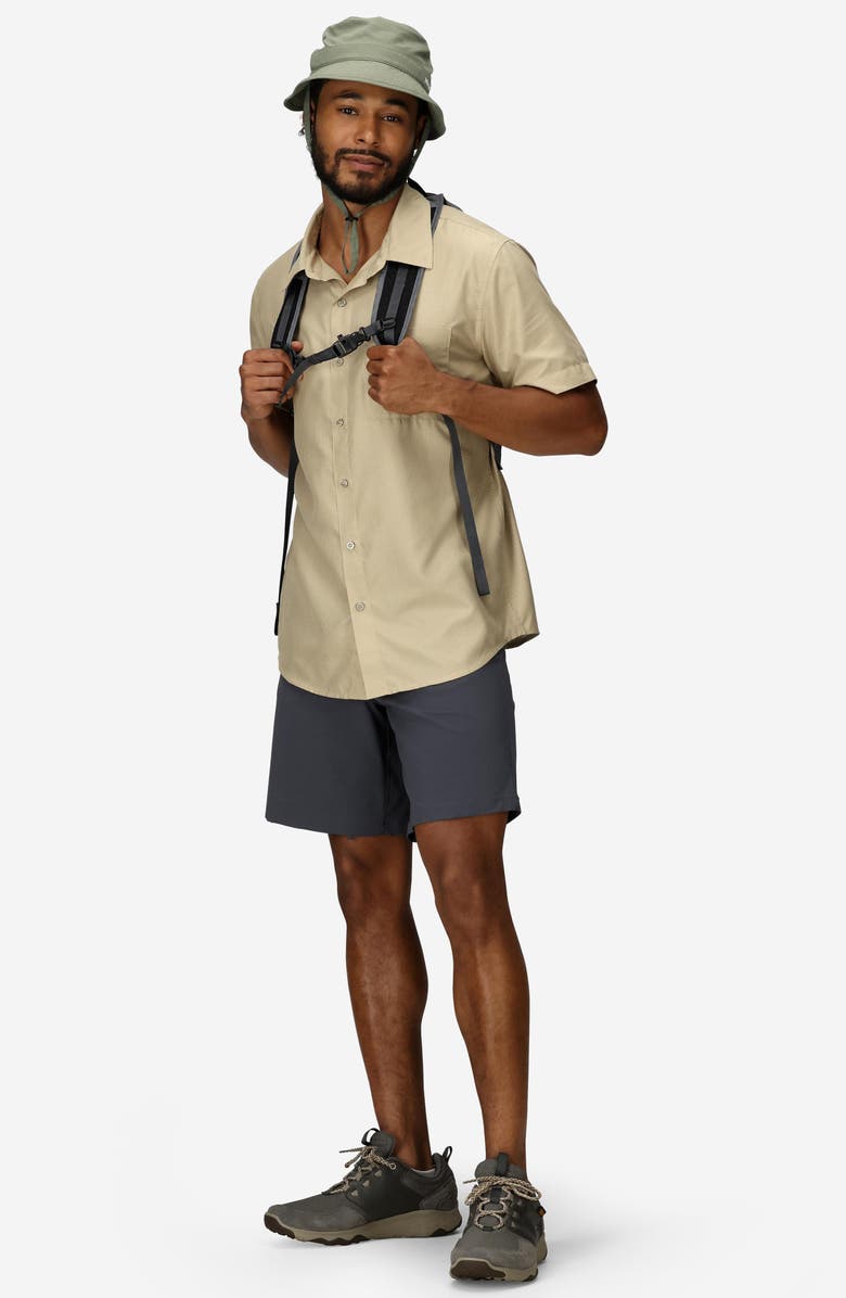 Marmot AirExchange UPF Short Sleeve Button-Up Shirt, Alternate, color, 