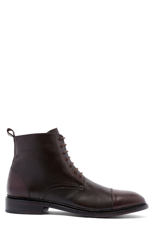 Anthony Veer Monroe Wool Boot In Brown