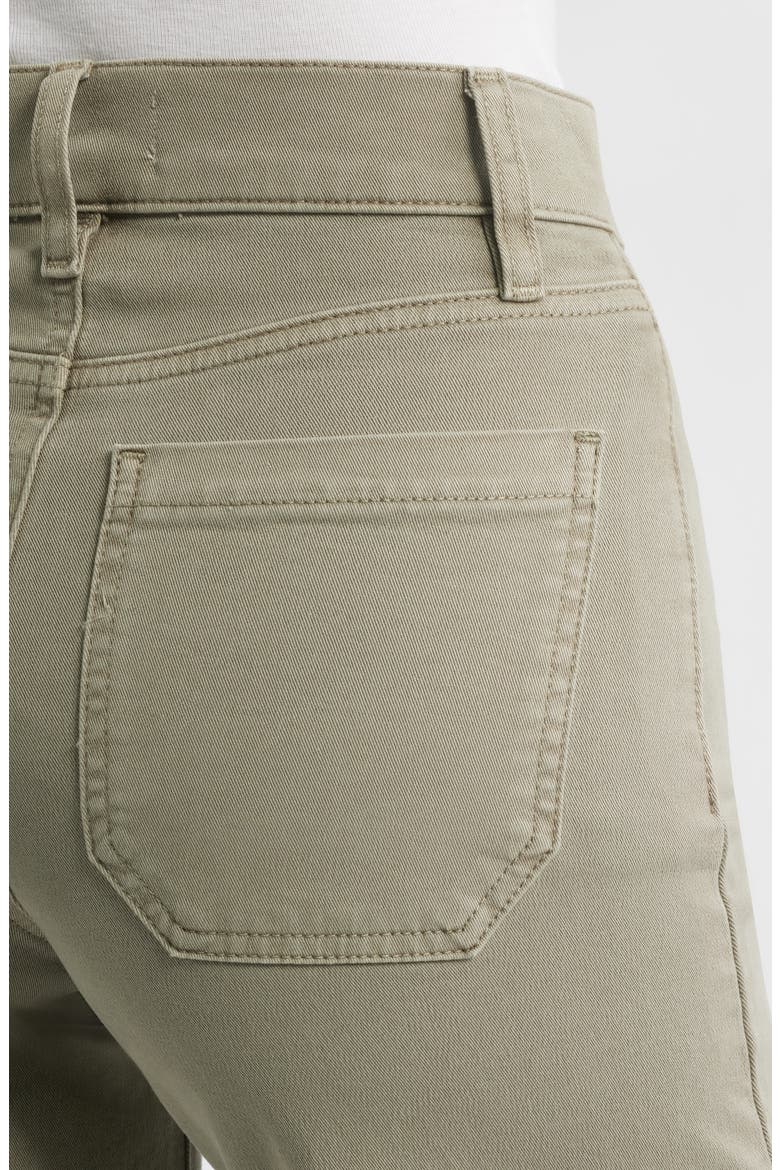 Le Slim Palazzo Patch Pocket High Waist Wide Leg Jeans, Alternate, color, THYME