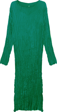 BAACAL Lynda Reversible Satin Pleated Dress