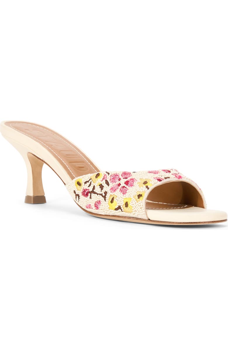 STAUD Brigitte Slide Sandal, Main, color, Blossom Floral