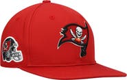 PRO STANDARD Men's Pro Standard Red Tampa Bay Buccaneers Logo II Snapback Hat