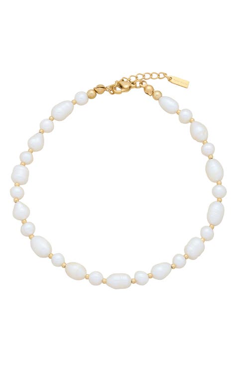 Chunky Freshwater Pearl Anklet