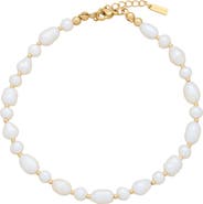 st. Moran Chunky Freshwater Pearl Anklet