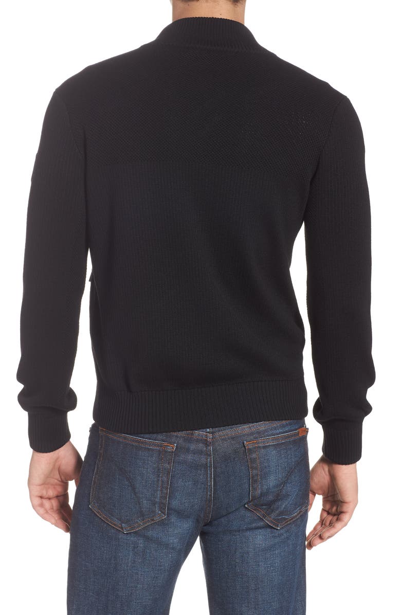 Canada Goose Hybridge Slim Fit Down Front Knit Jacket, Alternate, color,