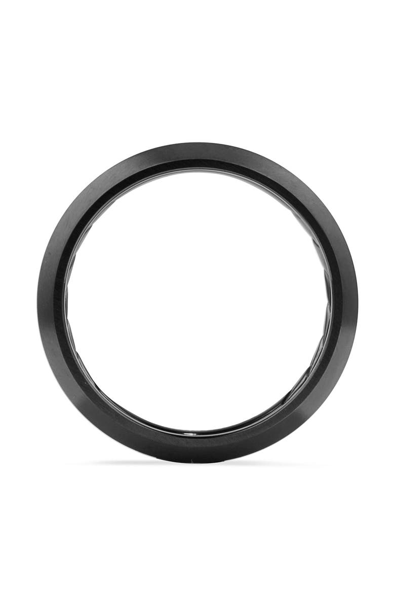 David Yurman Beveled Titanium Band, Alternate, color, Titanium