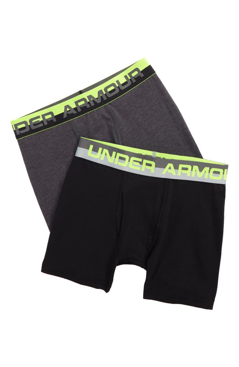 Under Armour 2-Pack Boxer Briefs, Main, color, 