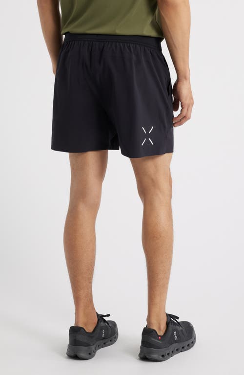 Ten Thousand Interval Lined 5-inch Training Shorts In Black