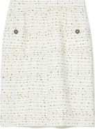 Marina Rinaldi Tundra Bouclé Midi Skirt
