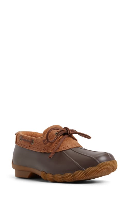 Sperry Saltwater Waterproof Rain Shoe In Brown