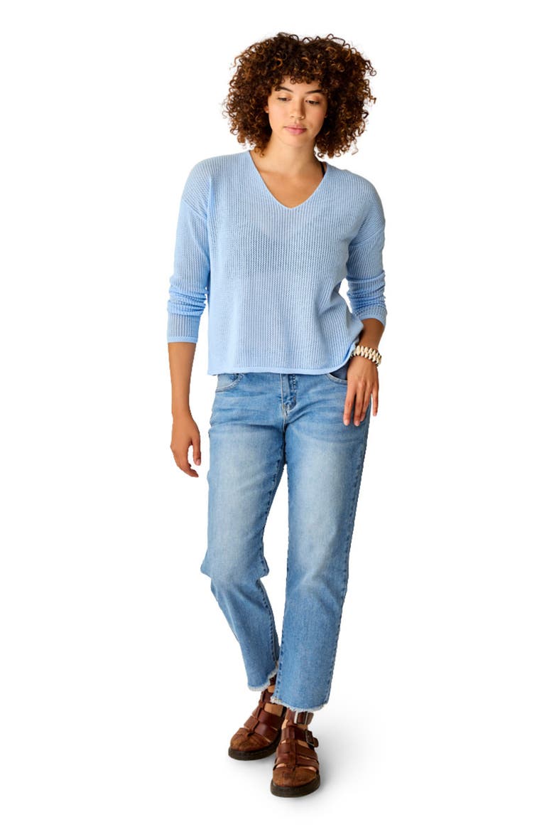 Austin Crop Jean, Alternate, color, Blue Tide
