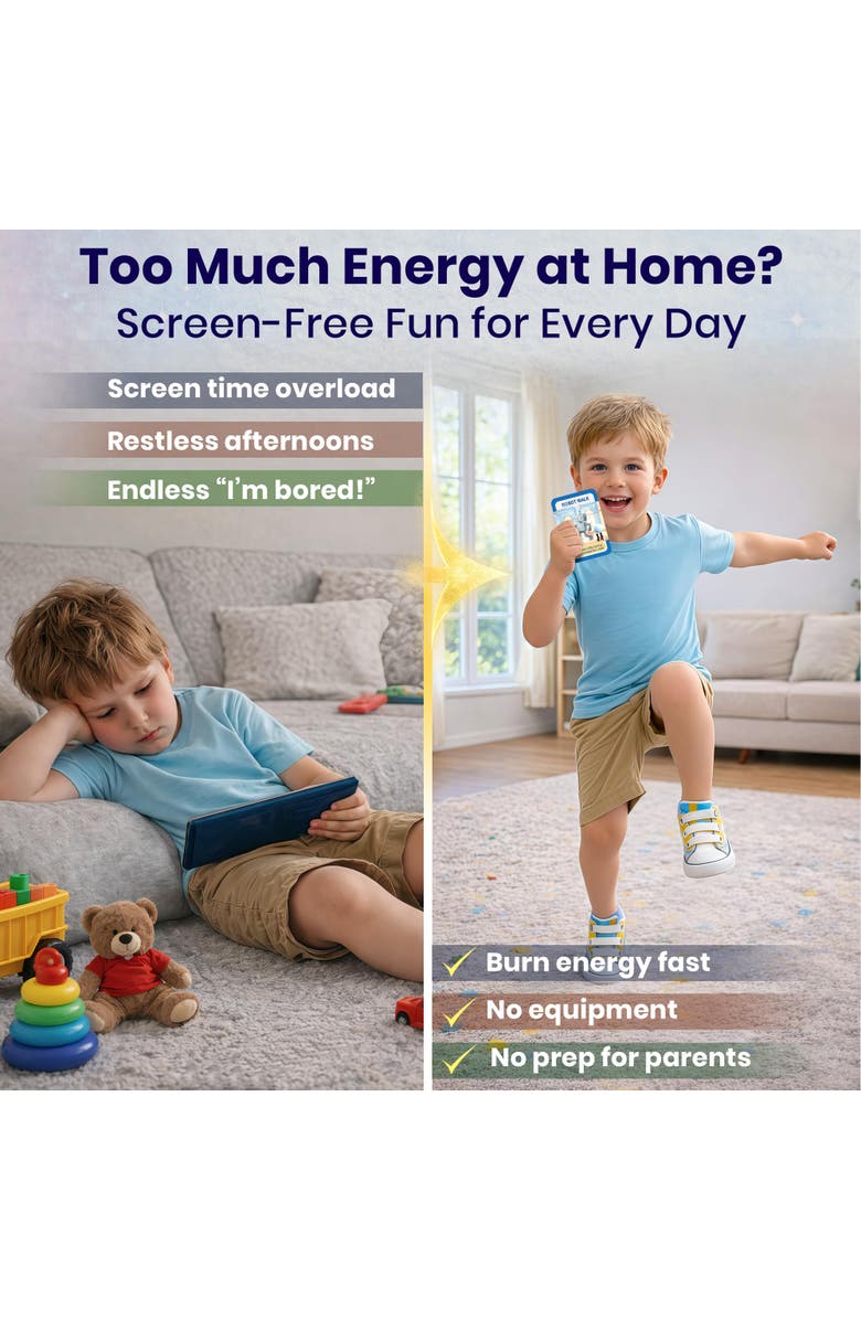 Quokka Kids Card Game Set Ages 4+ - 4 Games in 1 Box, 400 Creative Tasks, Alternate, color, Artistic Set Of 4