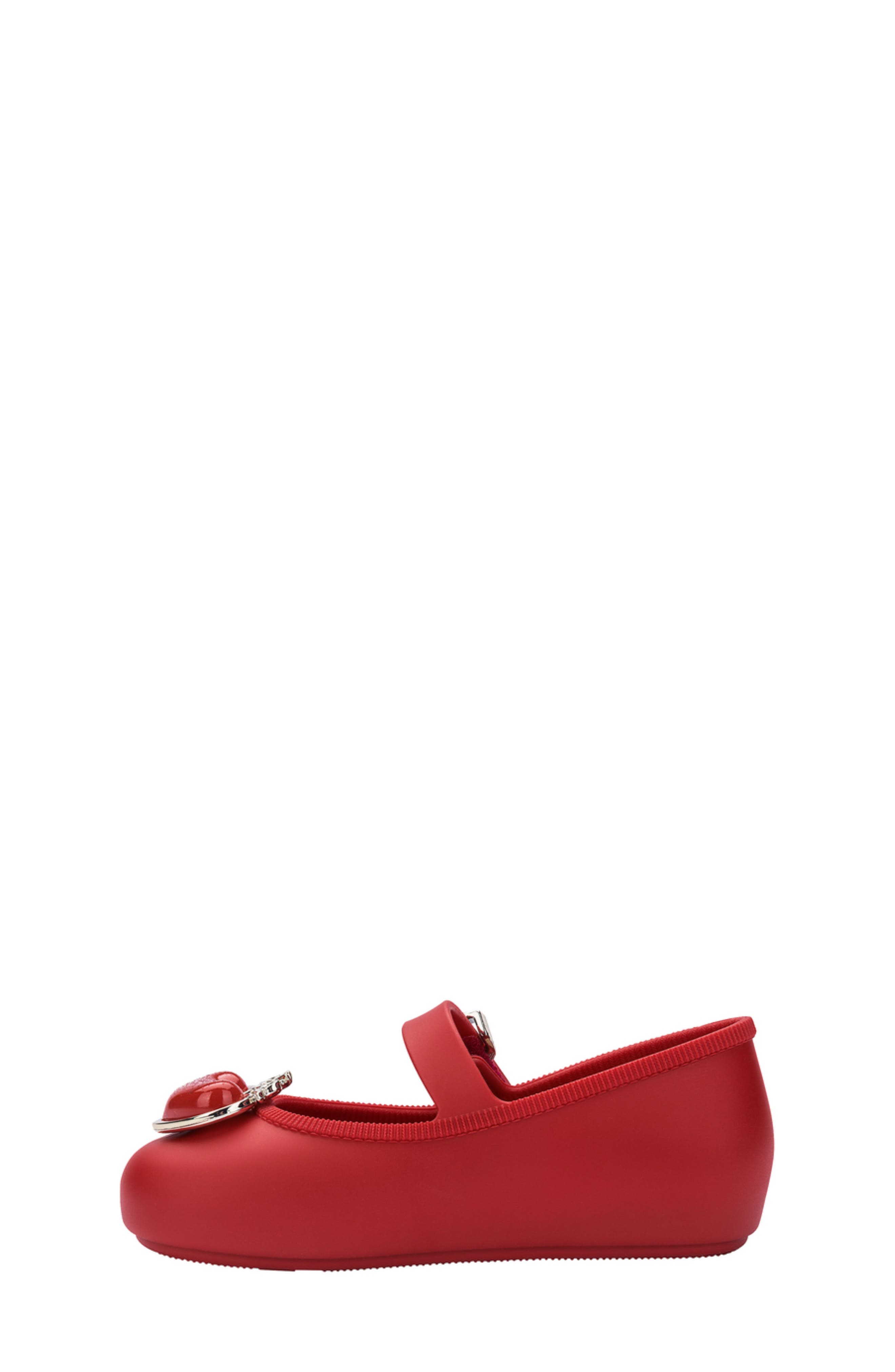 Kids' Soft Ballerina Mary Jane, Alternate, color, RED