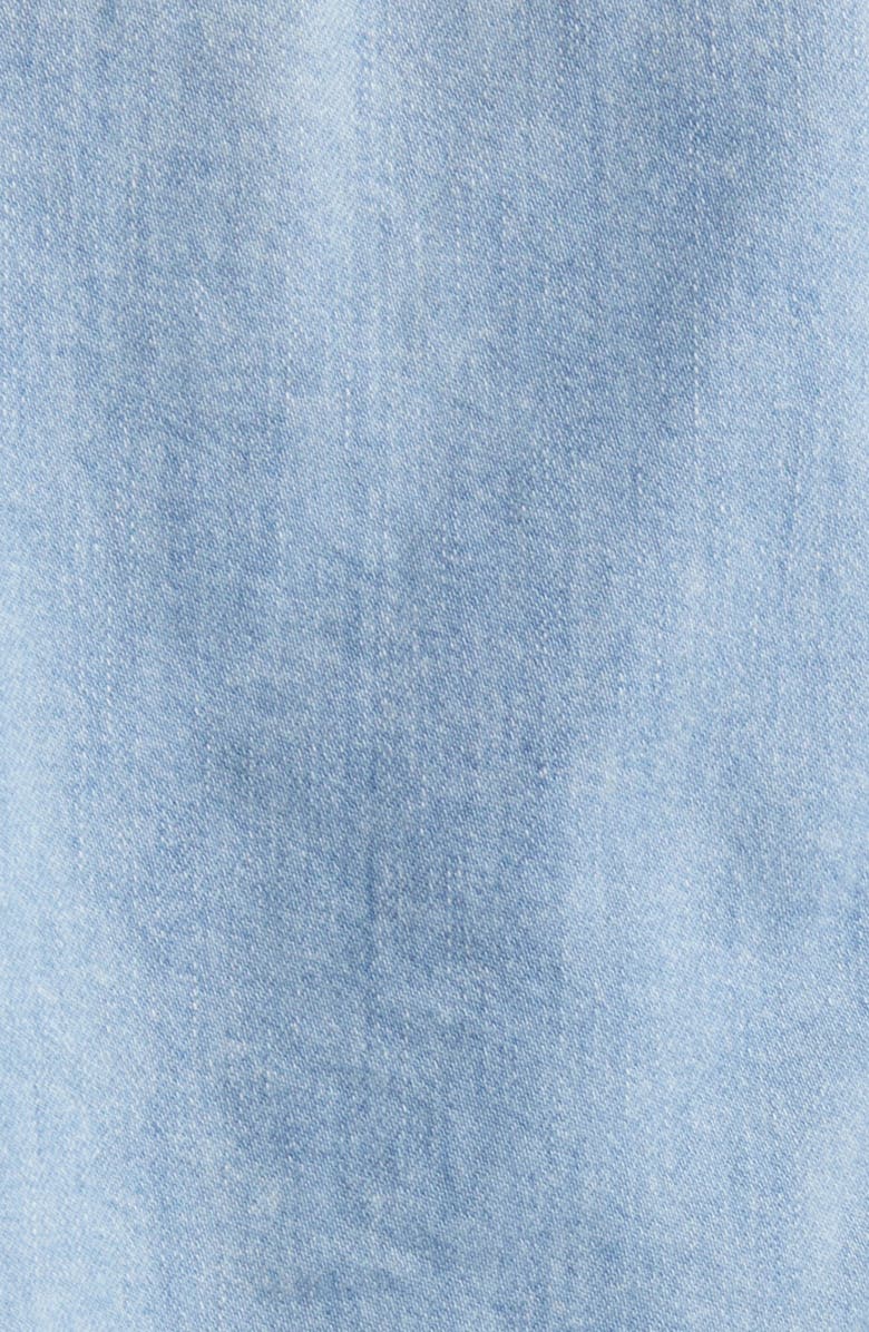 HIDDEN JEANS Relaxed Raw Hem Denim Jacket, Alternate, color, 