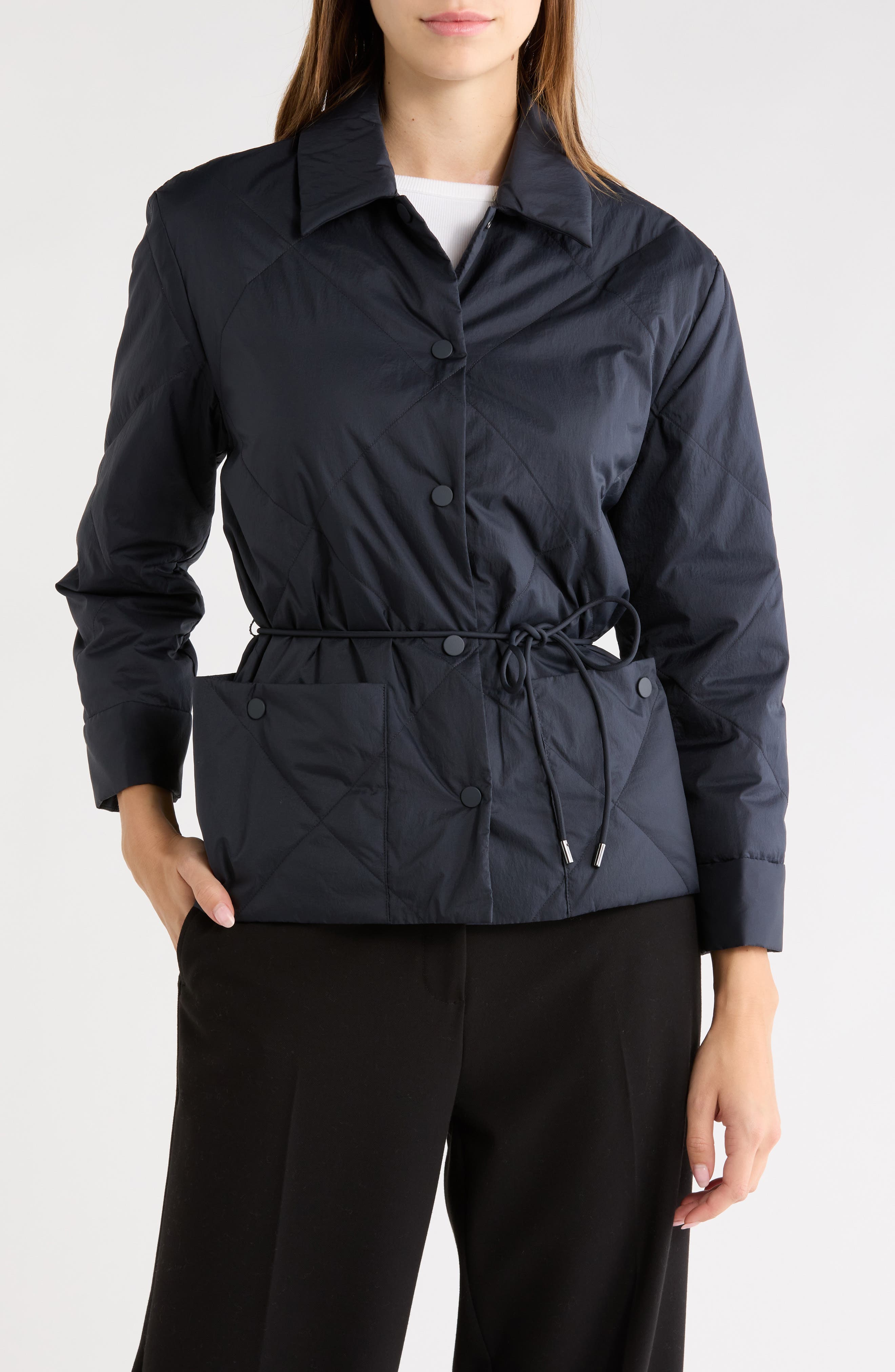 Quilted Crop Jacket