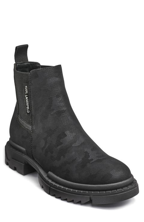 Camo Jacquard Chelsea Boot (Men)