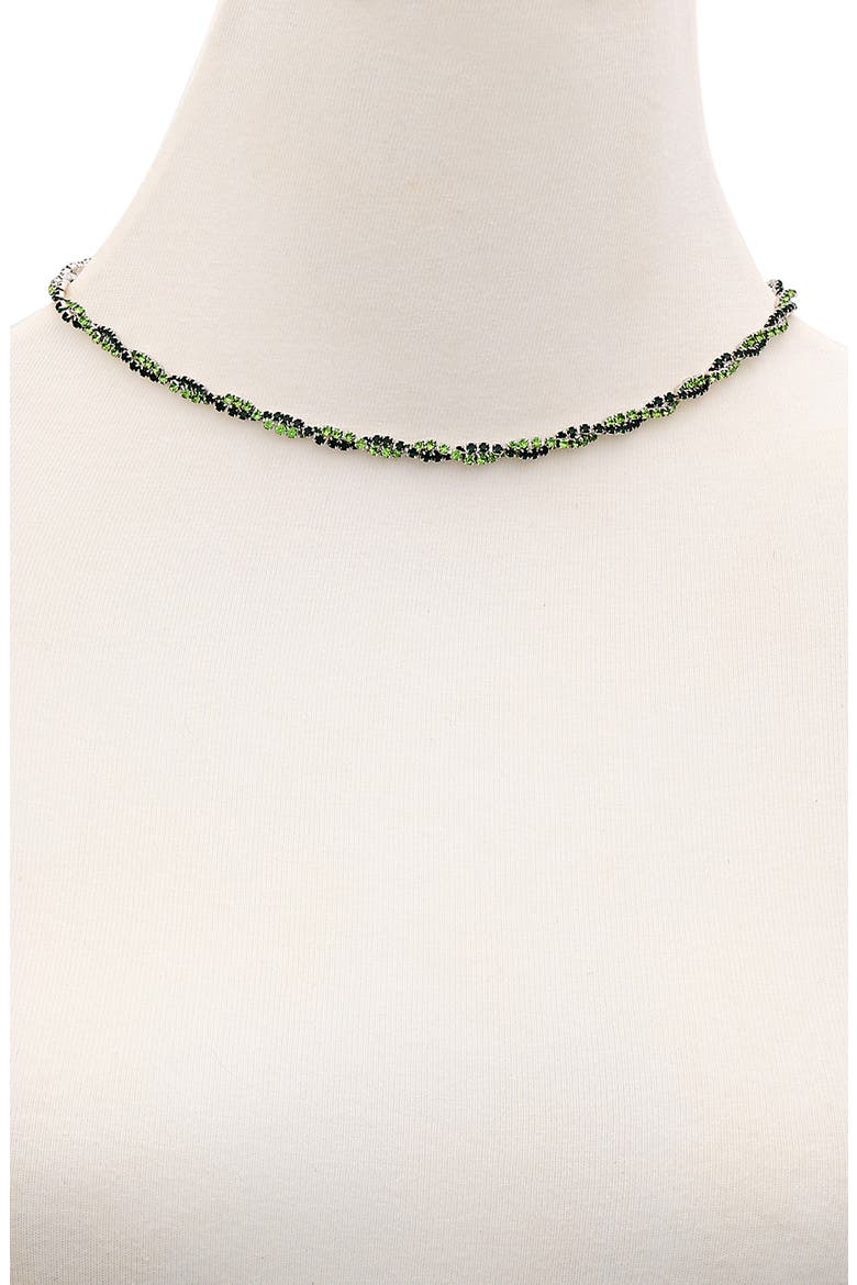 Twisted Necklace, Alternate, color, SILVER TONE
