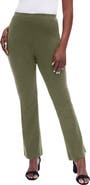 Jessica London Everyday Stretch Cotton Straight Leg