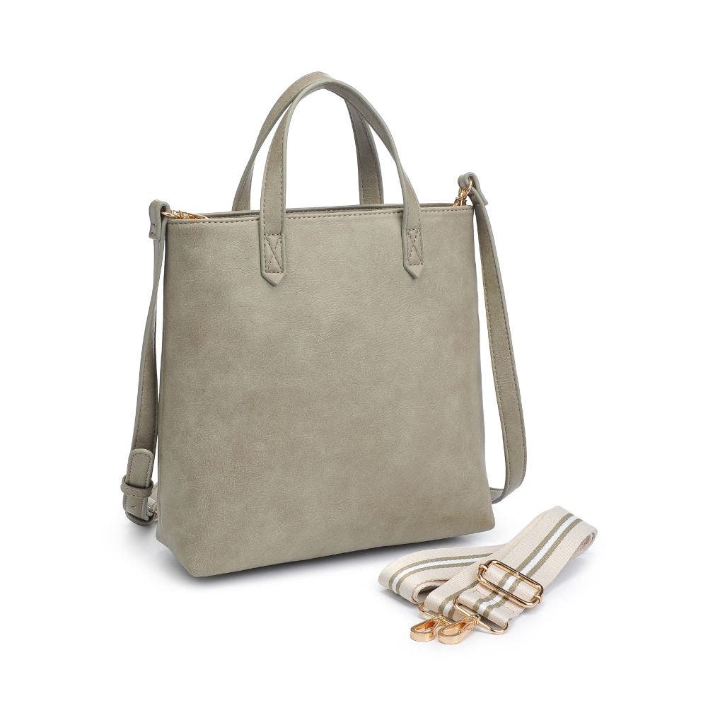 MODA LUXE Selena Mini Tote, Alternate, color, Sage