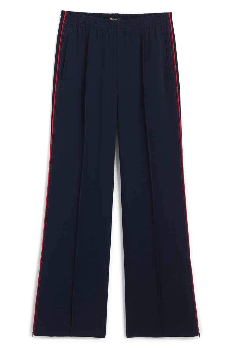 Pull-On Bootcut Track Pants, Alternate, color, CLASSIC NAVY