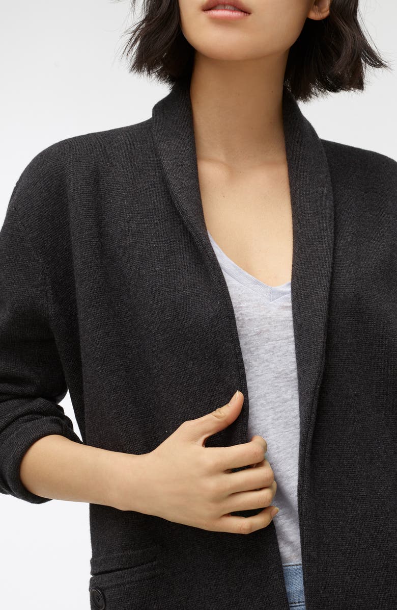 J.Crew Camille Shawl Collar Sweater Blazer, Alternate, color, 