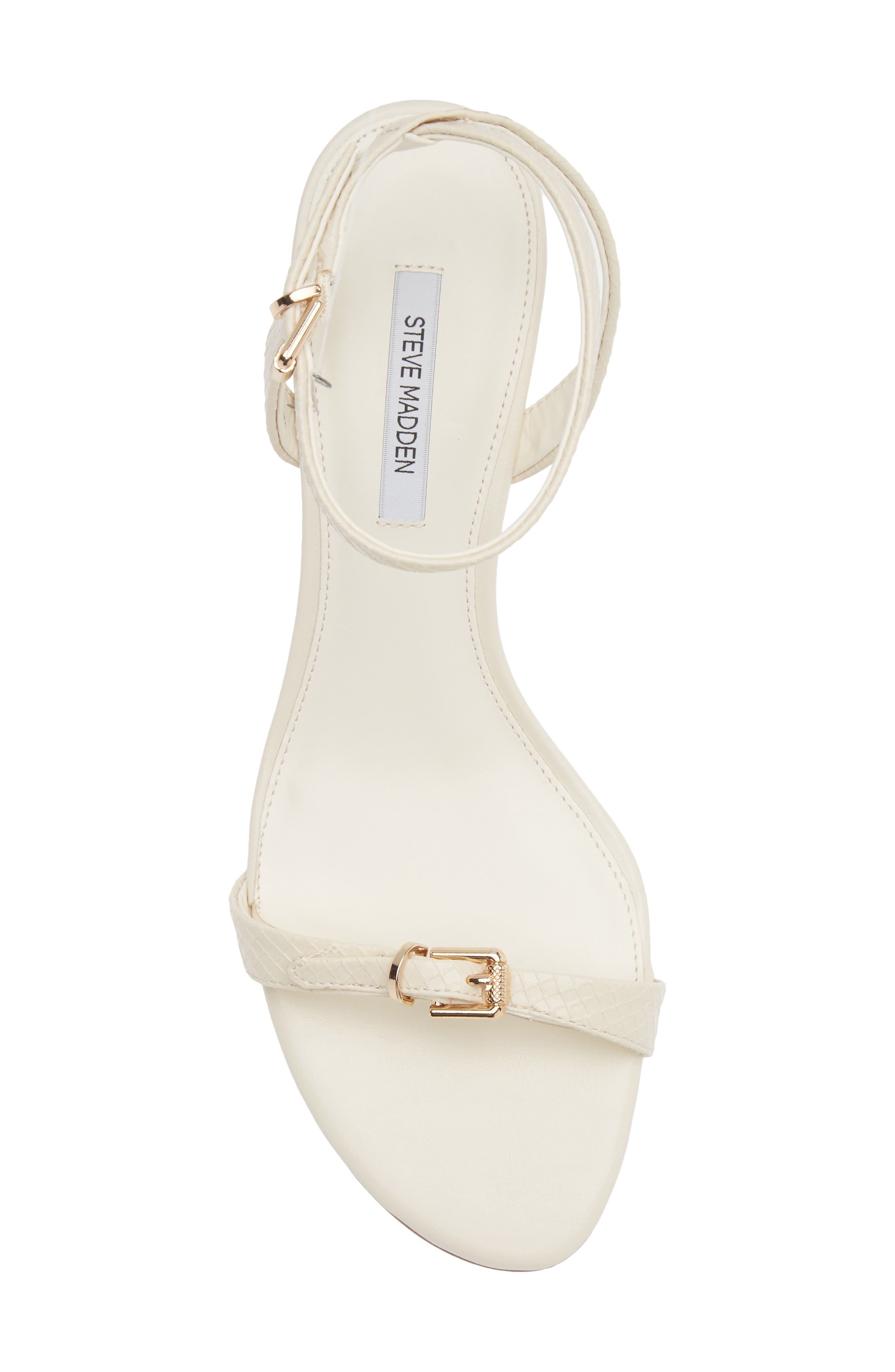 Zaloma Ankle Strap Wedge Sandal, Alternate, color, BONE
