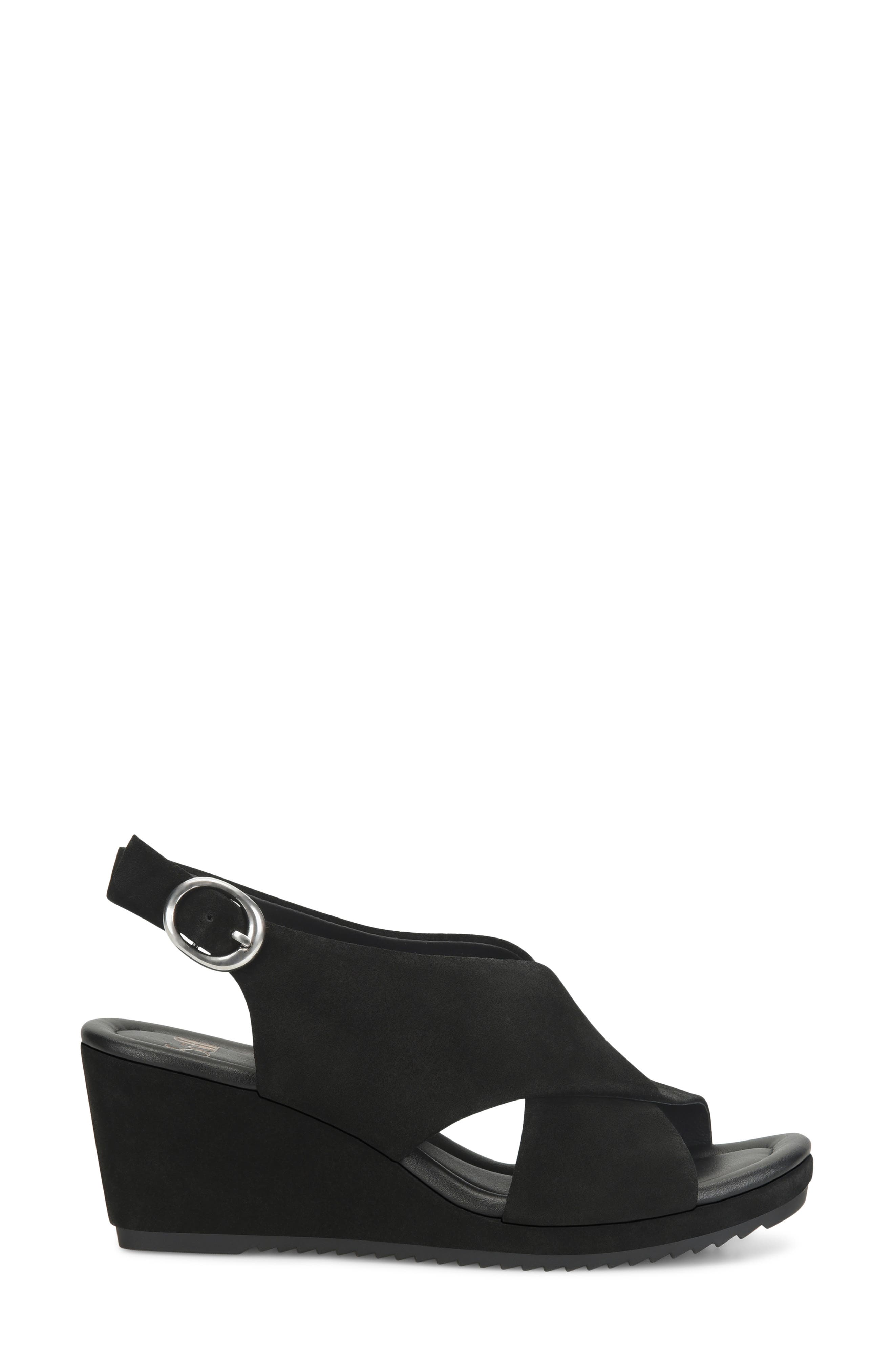 Söfft Isabeth Slingback Platform Wedge Sandal, Alternate, color, 