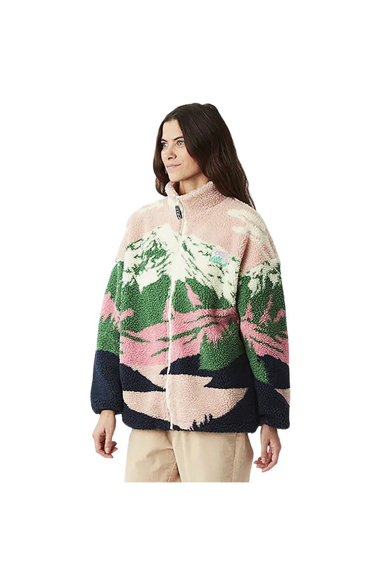 Picture Organic Nyss Zip Fleece Jacket - Women's, Main, color, Cloudy Landscape Women