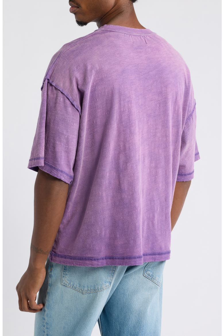 Hollywood Crewneck T-Shirt, Alternate, color, PURPLE