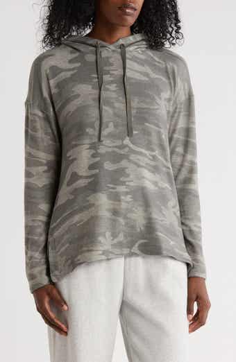 matty m. High-Low Hem Hoodie