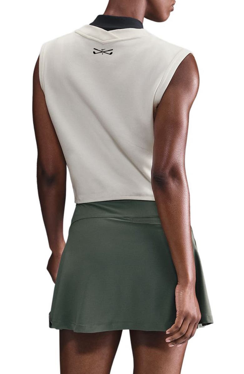 Nike V-Neck Golf Vest, Alternate, color, Sail/ Black