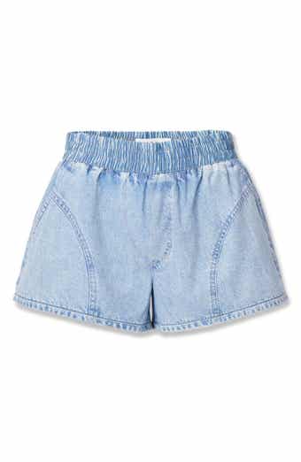 rb Miramar Flyweight Trompe l'Oeil Faux Denim Shorts