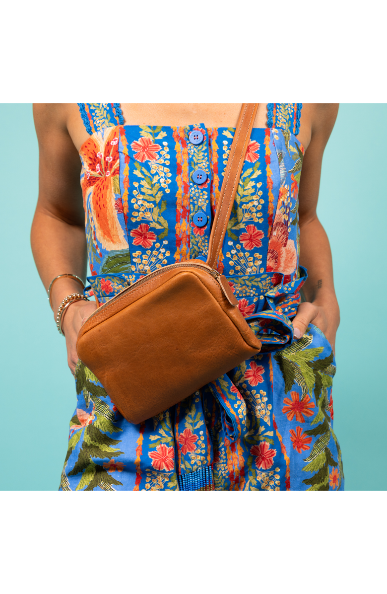 Casupo Leather Fanny Pack, Alternate, color, Chocolate