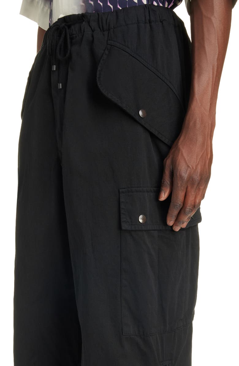 Dries Van Noten Pentin Cotton Twill Cargo Pants, Alternate, color, 