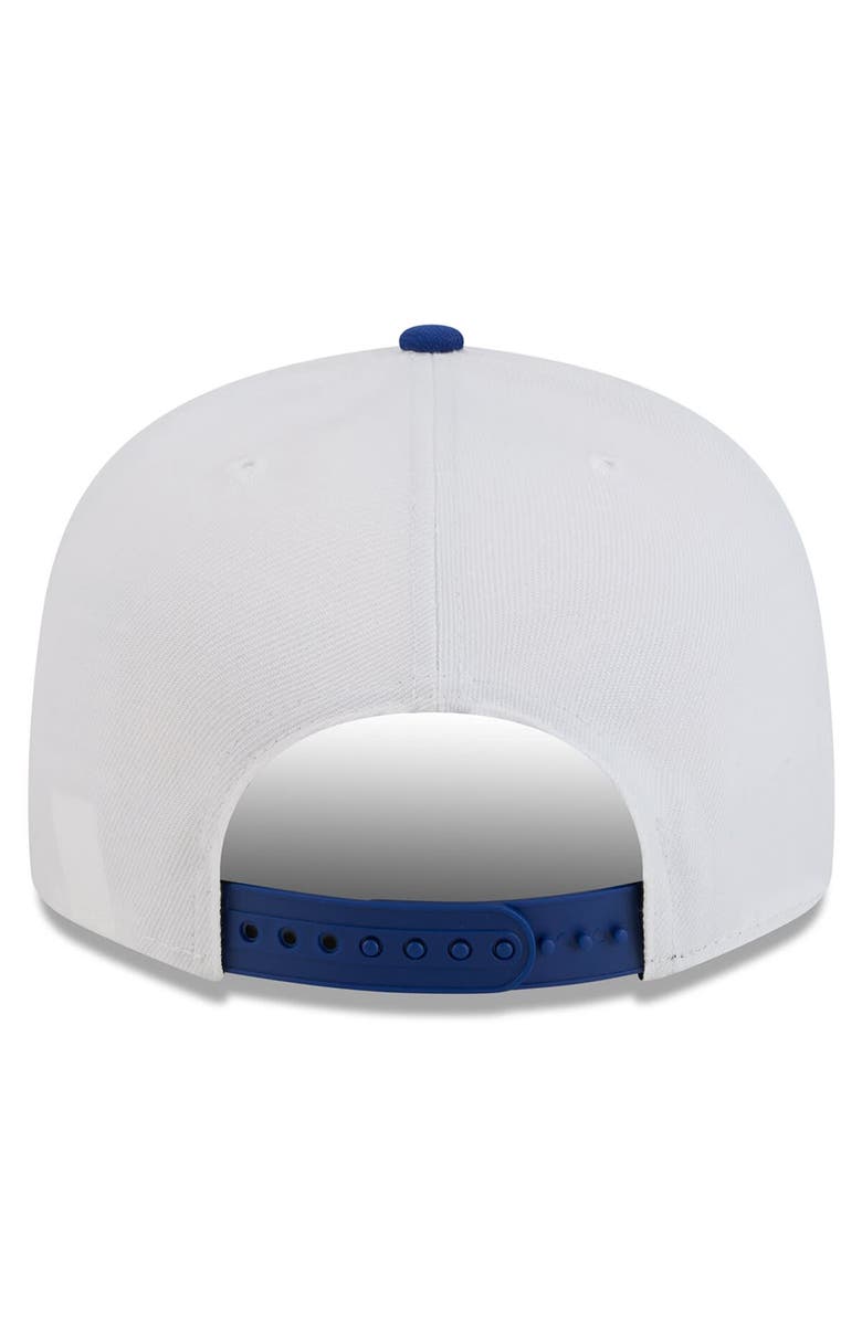 New Era Men's New Era White/Blue Kyle Larson  9FIFTY Snapback Hat, Alternate, color, White