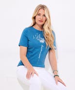 Joe Browns Cotton Slub Graphic Tee