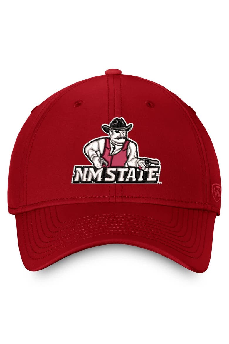 Men's Top of the World Crimson New Mexico State Aggies Reflex Flex Hat, Alternate, color, Crimson