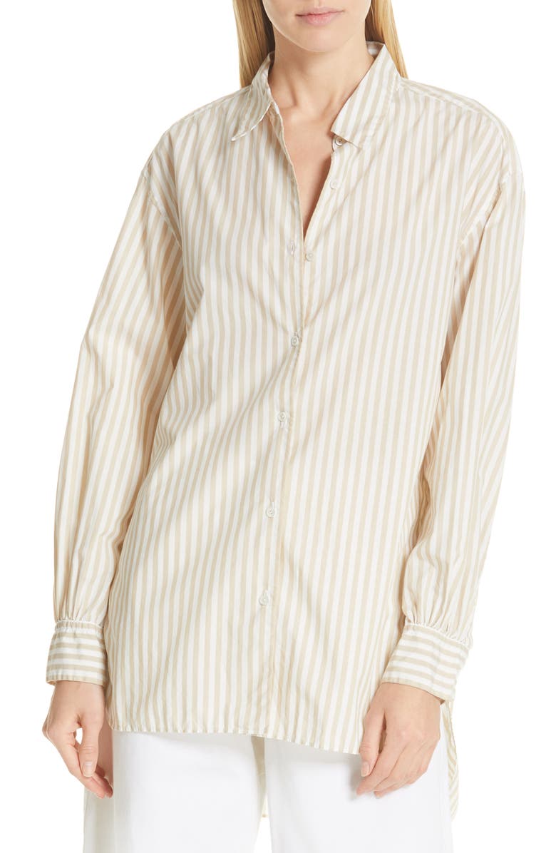 Nili Lotan Noa Stripe Shirt, Main, color,