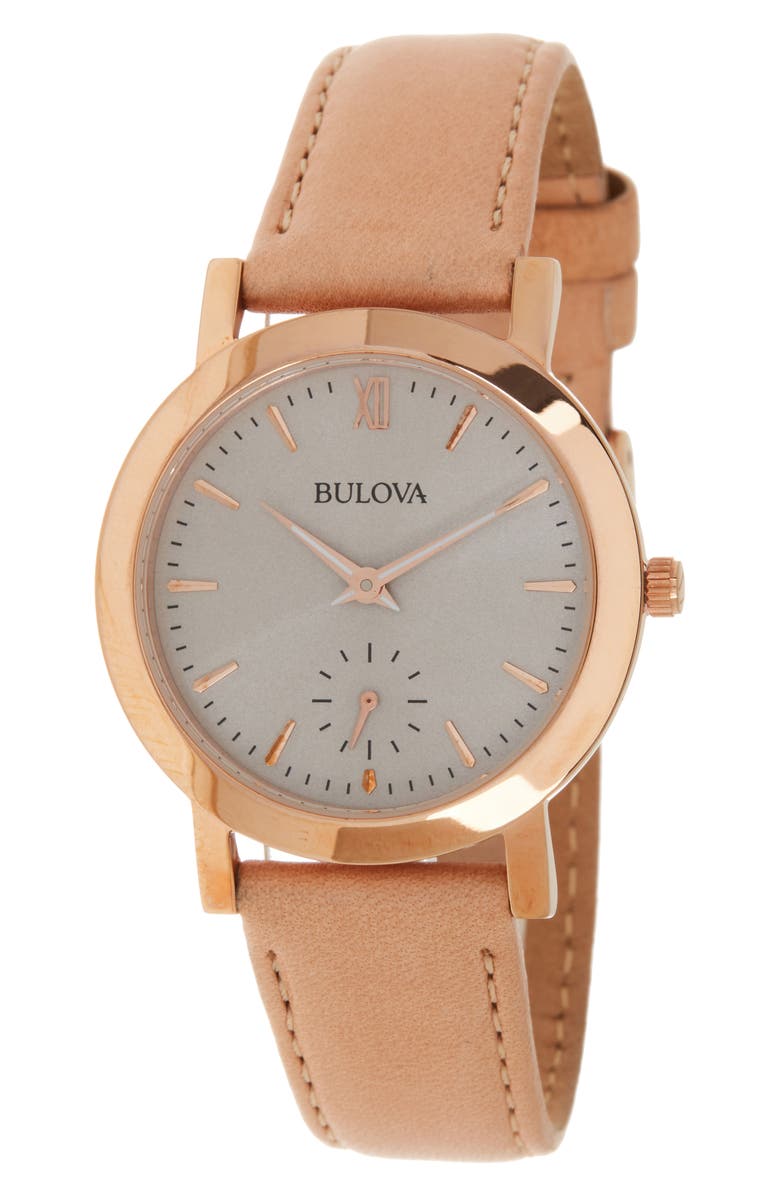 BULOVA Women's Nude Strap Watch, 32mm, Main, color, 