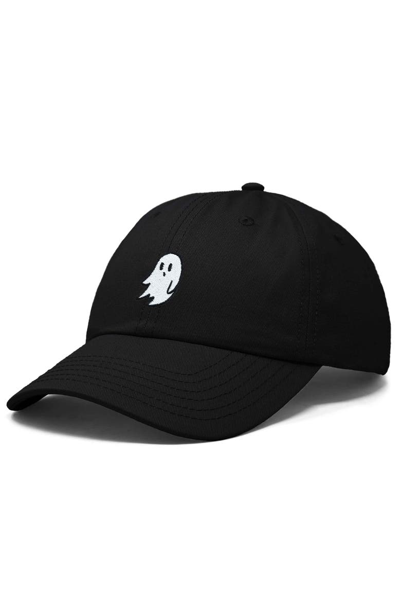Dalix Ghost Embroidered Low Crown Cap, Alternate, color,