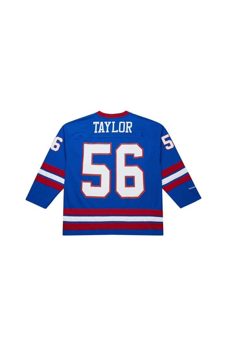 Mitchell & Ness Men's Mitchell & Ness Lawrence Taylor Royal New York Giants Maxxed Out Fashion Hockey Jersey, Alternate, color, Royal