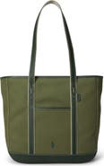 Polo Ralph Lauren Medium Canvas & Leather Tote