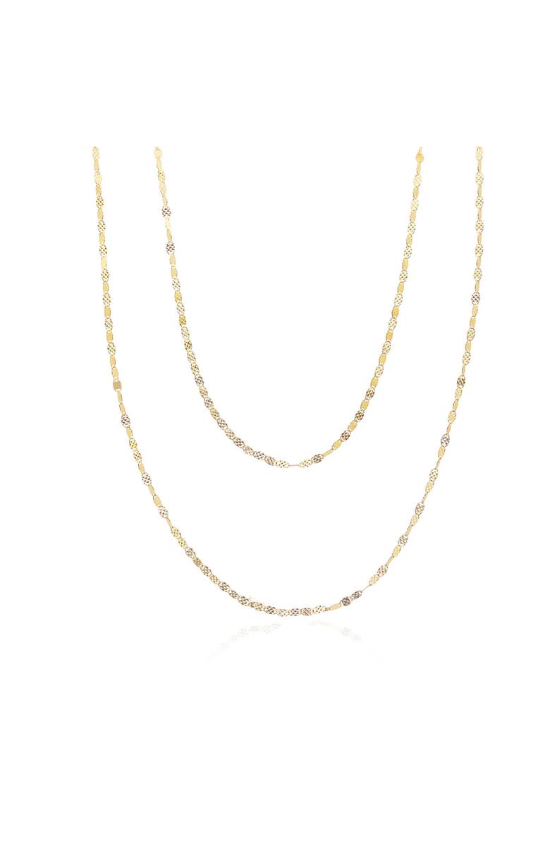 The Lovery Fine Jewelry Sparkle Chain Necklace, Main, color, 