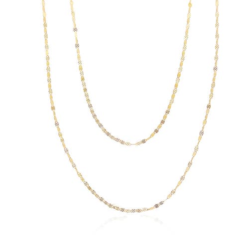The Lovery Fine Jewelry Sparkle Chain Necklace In Gold