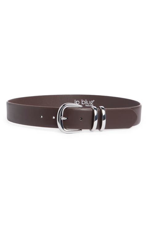 Chunky Harness Faux Leather Belt
